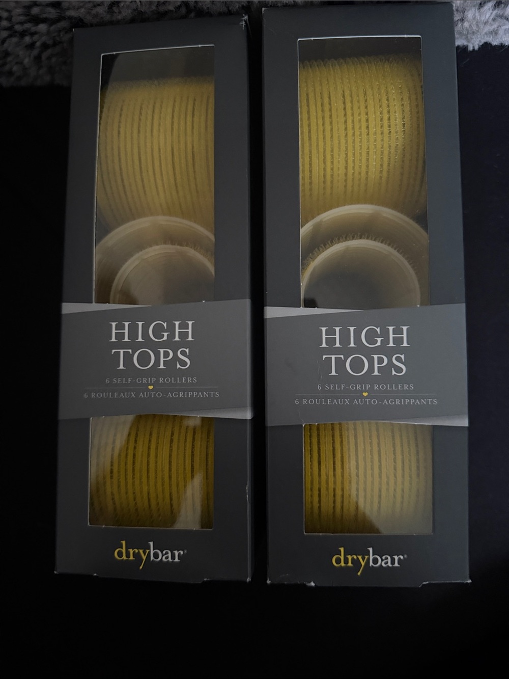 NIB SET OF 2 - Drybar high tops self grip rollers